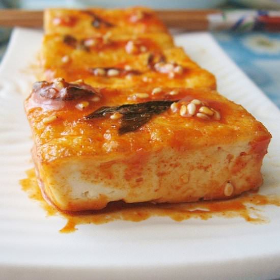 Korean-Style Spicy Tofu