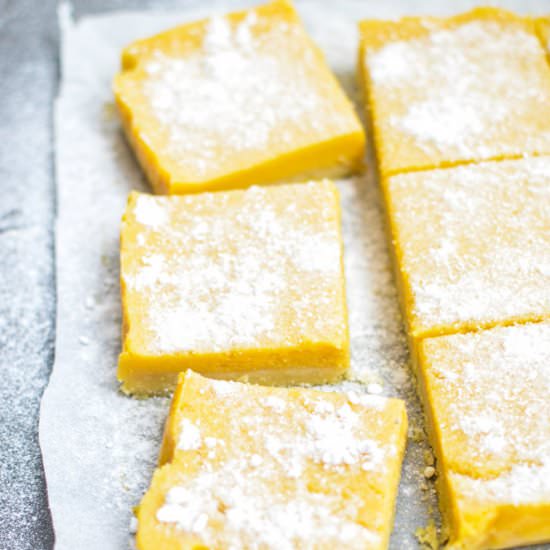 Mango Lemon Bars