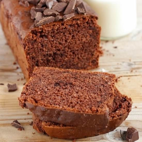Chocolate ice cream bread