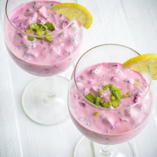 Beetroot cold soup