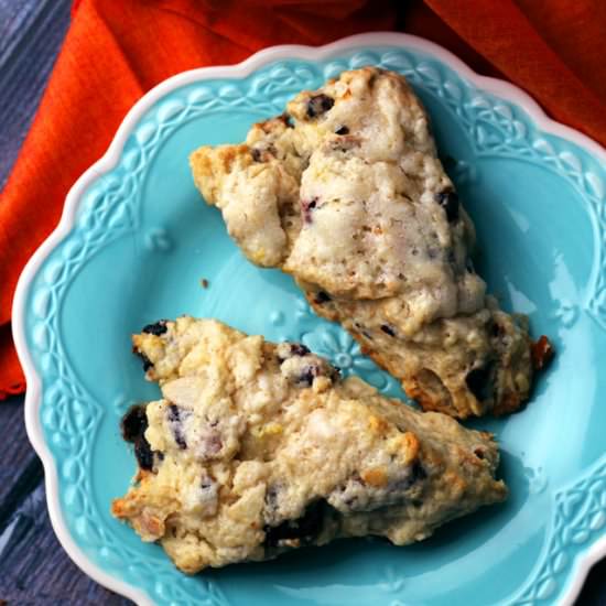 Cherry Almond Scones