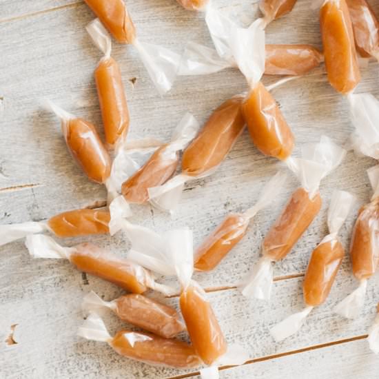 Cashew Cream Caramels