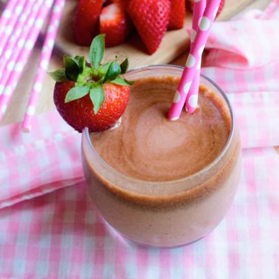 Strawberry Balsamic Fruit Smoothies