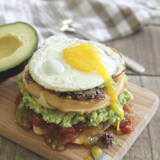 Huevos Rancheros Waffles