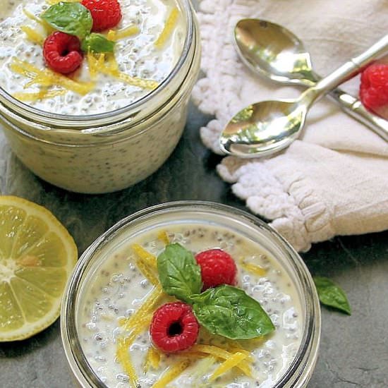 Lemon Chia Seed Pudding
