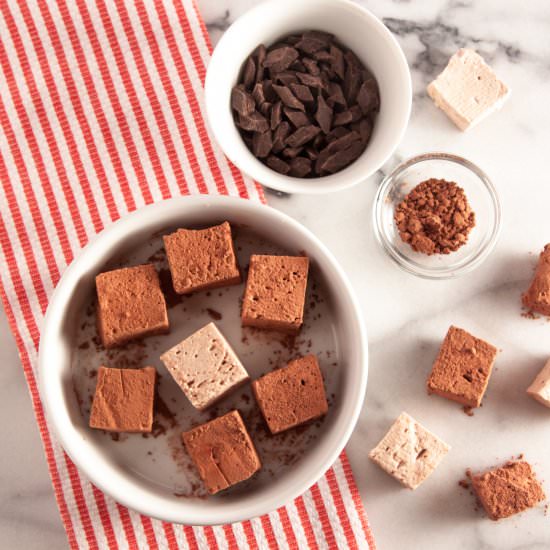 Homemade Chocolate Marshmallows