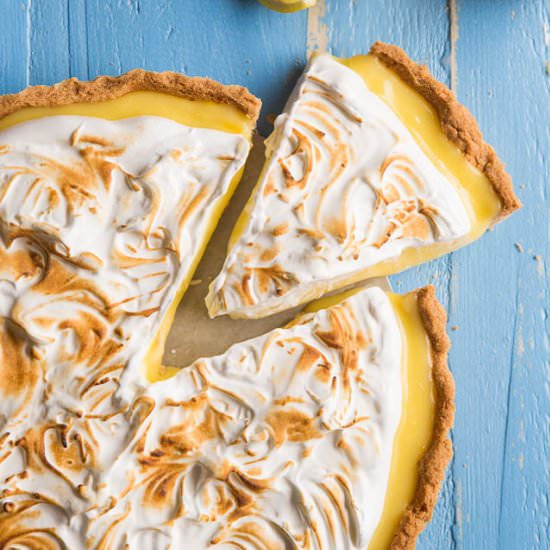 Lemon meringue pie