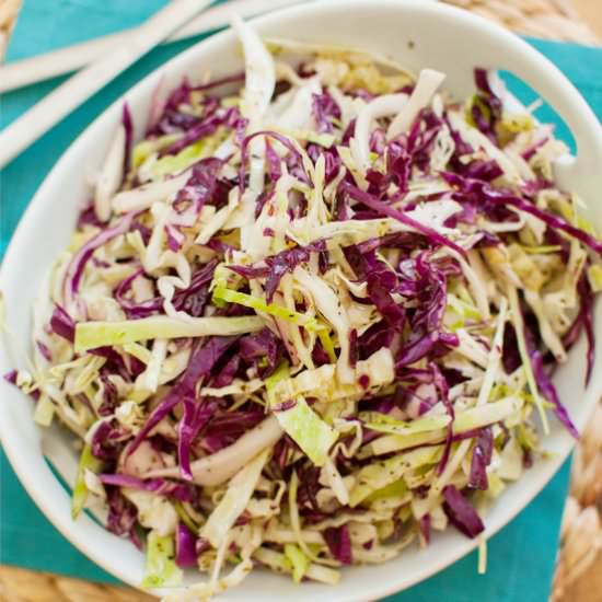 Coleslaw with Italian Dressing