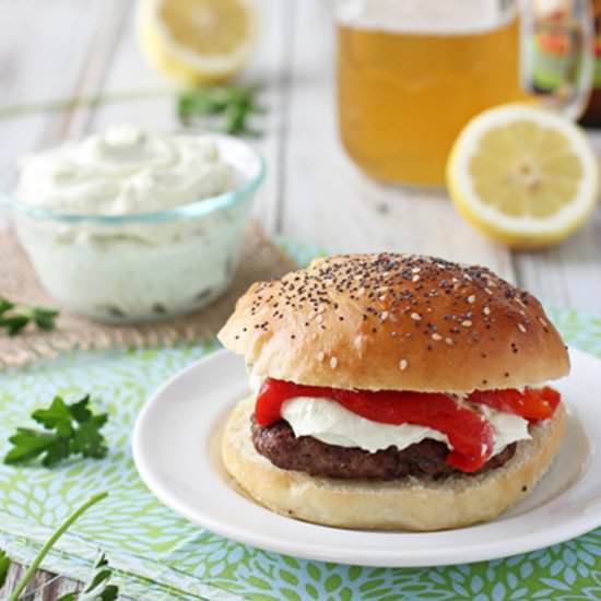Mediterranean Burgers