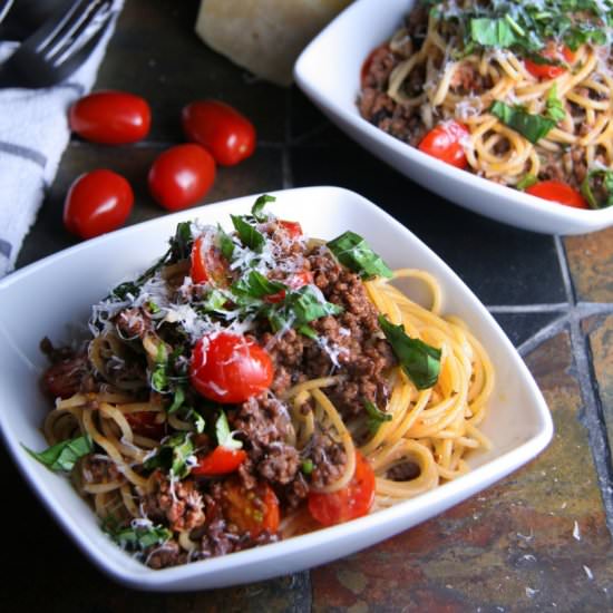Summertime ‘Bolognese’