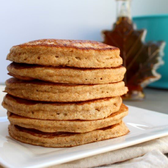 Whole Wheat Oatmeal Pancakes