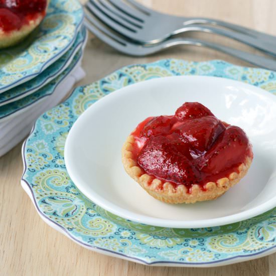 Strawberry Cream Tarts