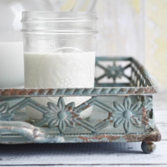 Homemade Almond Milk