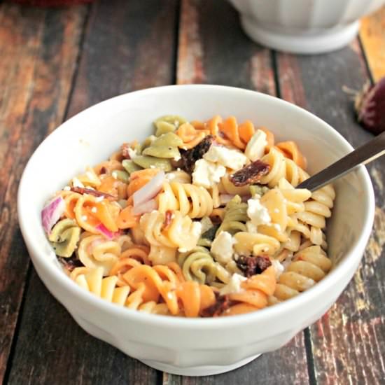 Pepper Bacon & Feta Pasta Salad