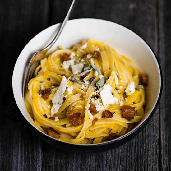 Butternut Squash Fettucine