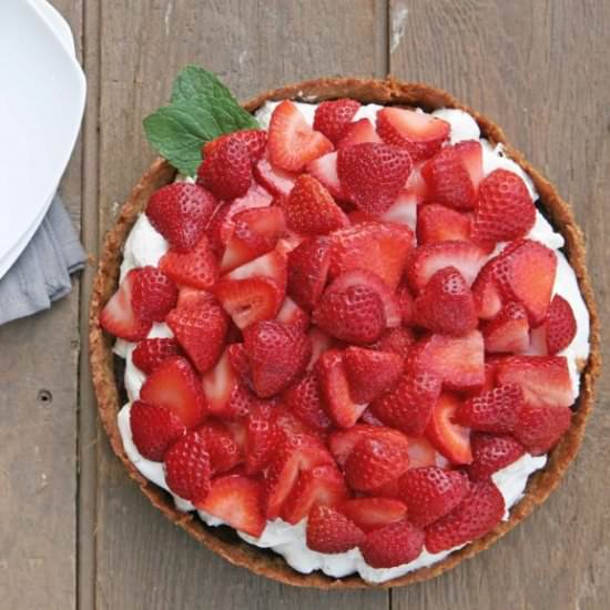 Strawberry Cream Pie
