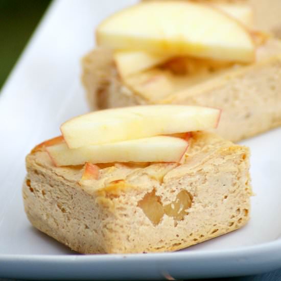 Apple Cinnamon Baked Cheesecake