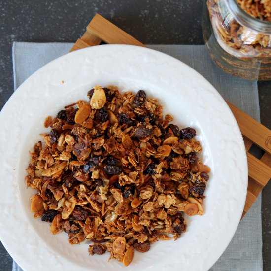 Honey-Lavender Granola