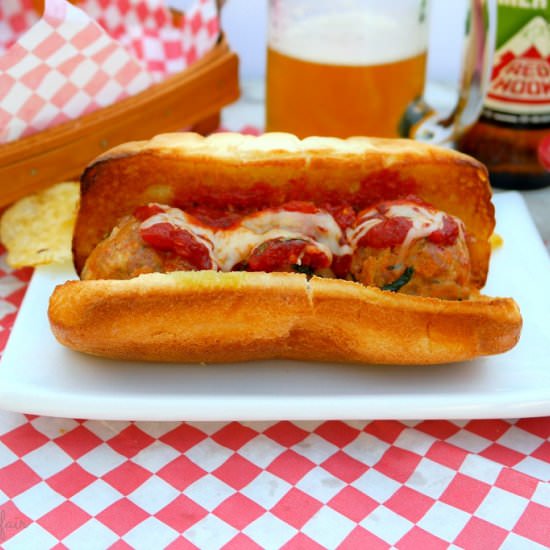 Turkey Meatball Subs