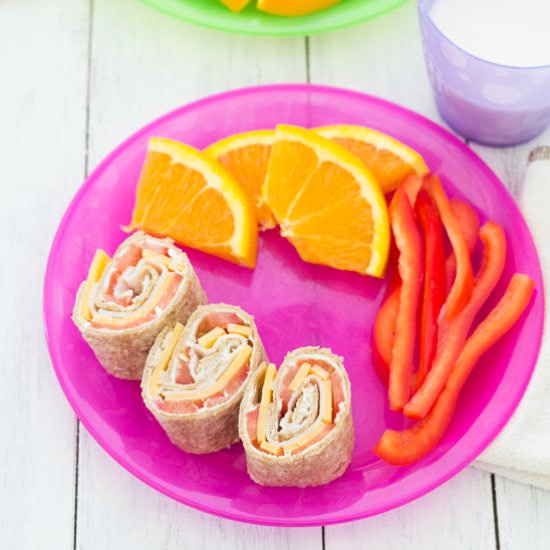 Turkey and Cheese Roll-Ups