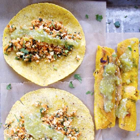 Vegan Carrot Tacos