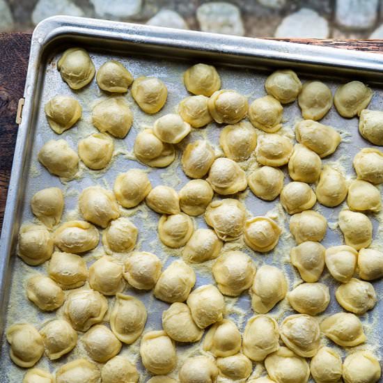 Homemade Orecchiette Pasta