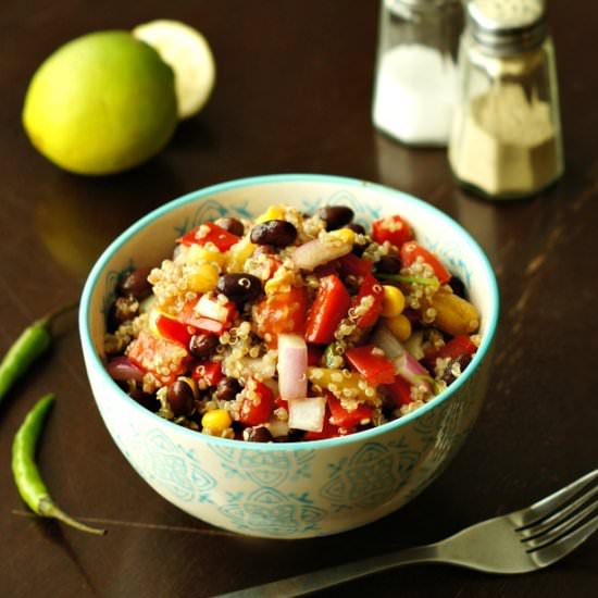 Black Bean Quinoa Salad