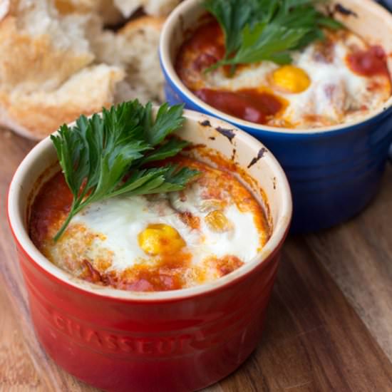Spanish Baked Eggs