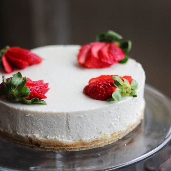 Vegan, Raw Lemon Cheesecake