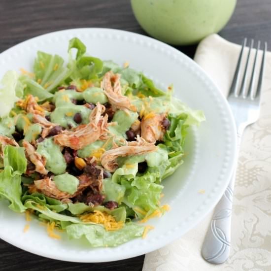 Chicken & Black Bean Taco Salad
