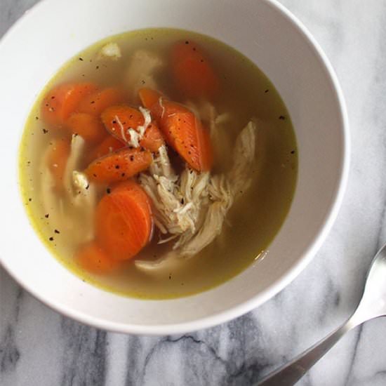 Slow Cooked Indian Chicken Soup