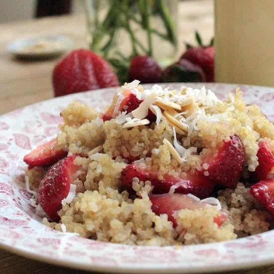 Quinoa Orange Blossom Strawberries