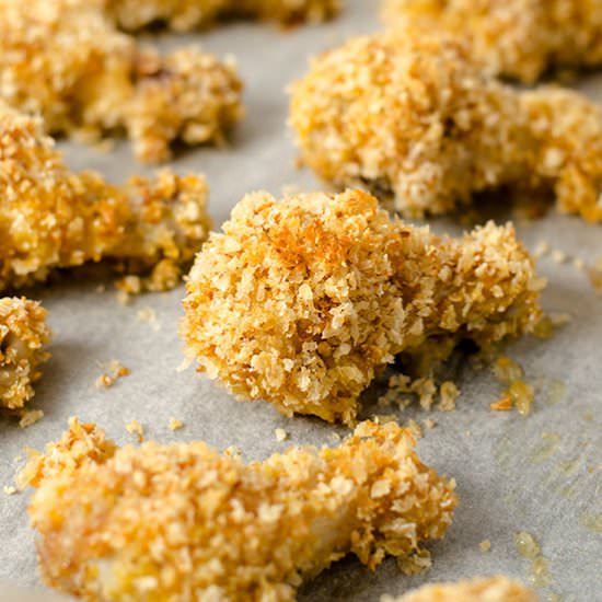 Crispy oven Fried Chicken Wings