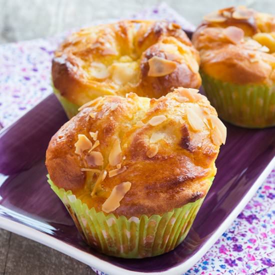 Saffron Buns with Almond Icing