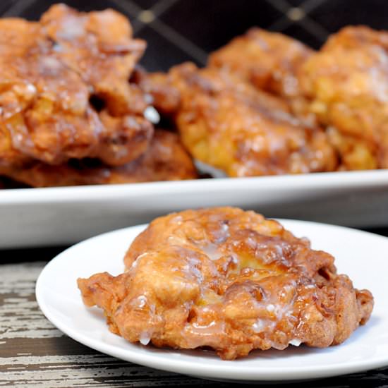 Bacon Apple Fritters