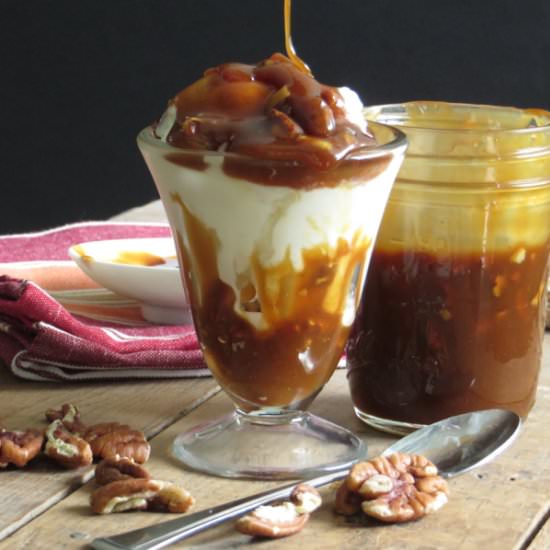 Southern Pecan Caramel Sauce