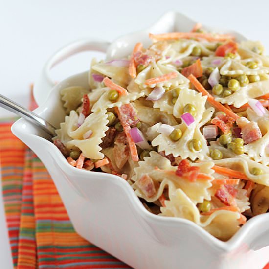 Pea Pasta Salad