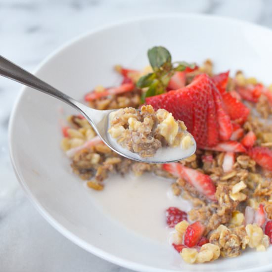 Overnight Oatmeal with Berries