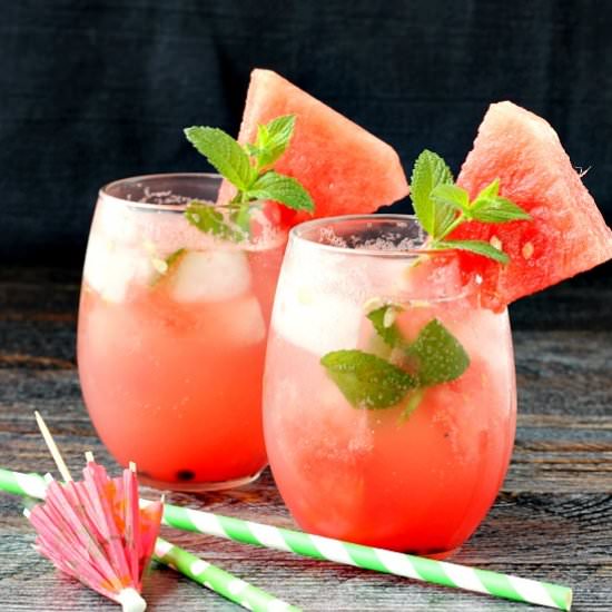 Watermelon Mojitos