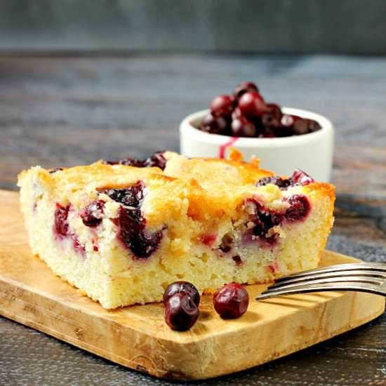 Fresh Blueberry Coffee Cake