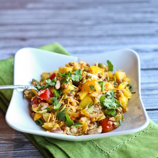 Mango Chaat–2 ways