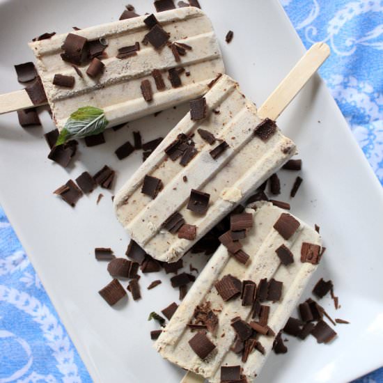 Vegan Cookie Dough Pops