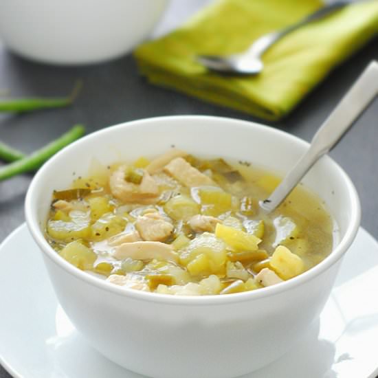 Summer Chicken Soup