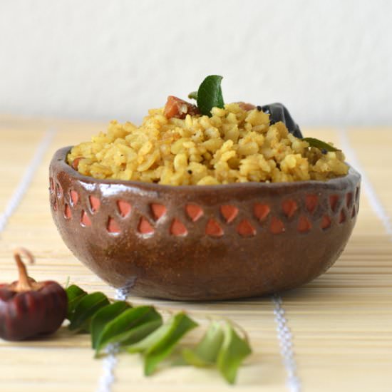 Puli Aval/Tangy Tamarind Poha