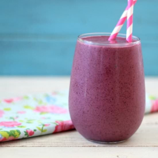Blueberry Cream Smoothie