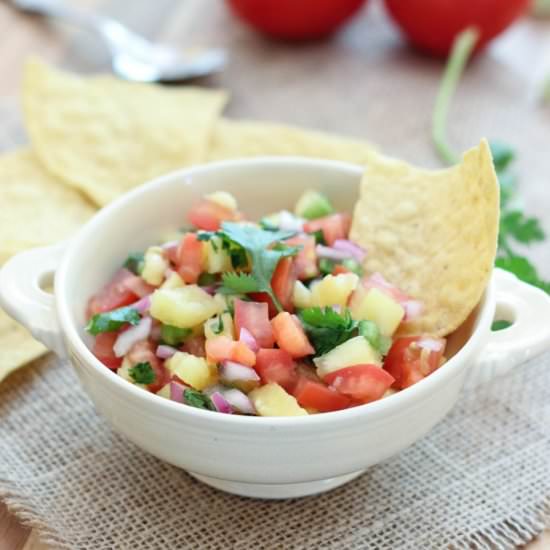 Pineapple Pico De Gallo