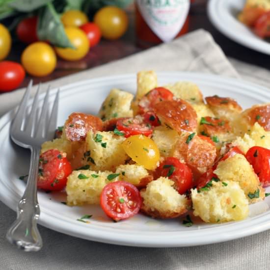 Panzanella Bread and Tomato Salad