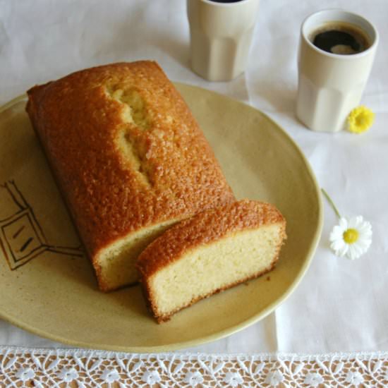 Orange Olive Oil Pound Cake