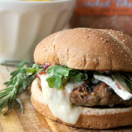 Rosemary-Lemon Turkey Burgers