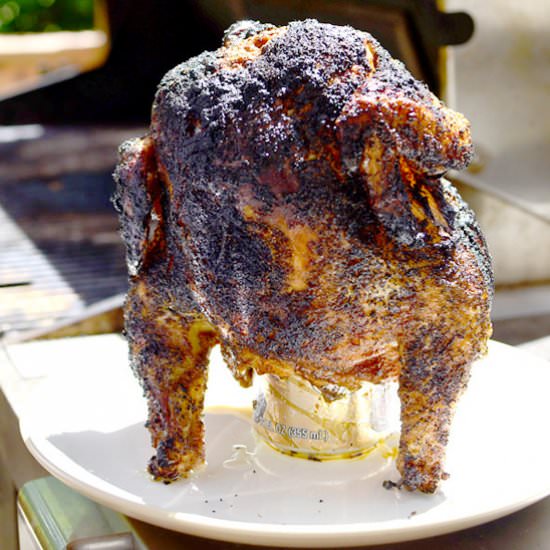 Root Beer Can Chicken